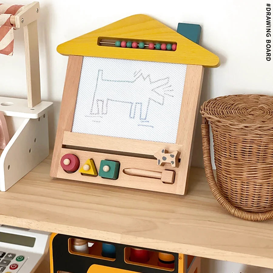 Ardoise Magique en Bois