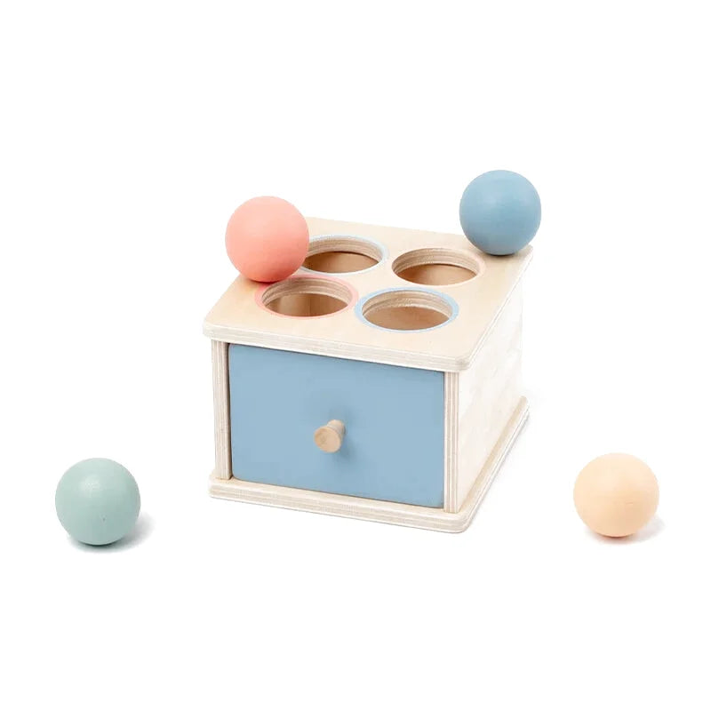 Boîte de Permanence de l'Objet - Montessori