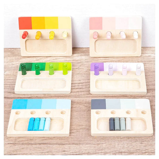 Puzzle Tri des Couleur en Bois