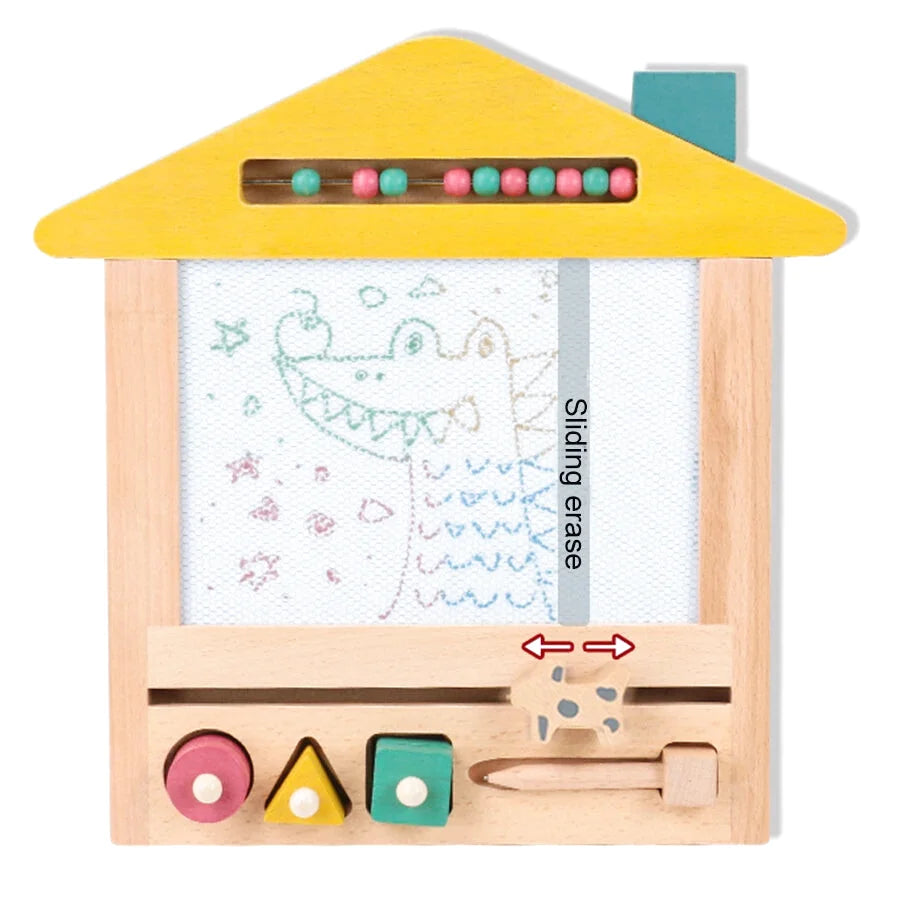 Ardoise Magique en Bois