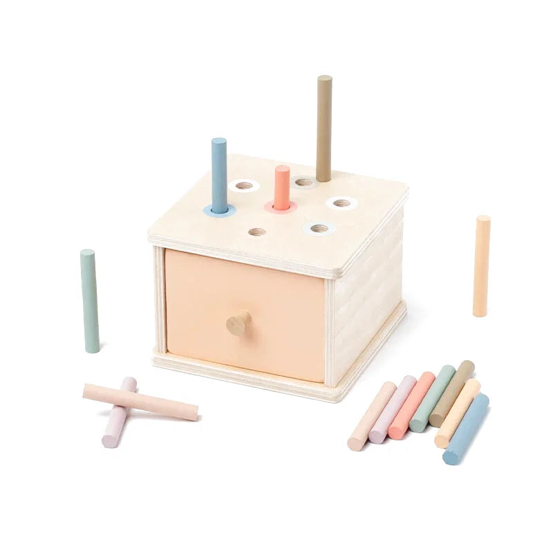 Boîte de Permanence de l'Objet - Montessori