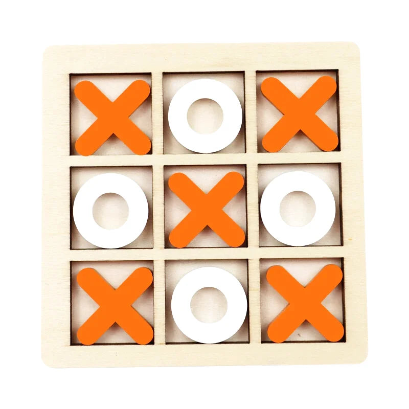 Jeu du Morpion en Bois