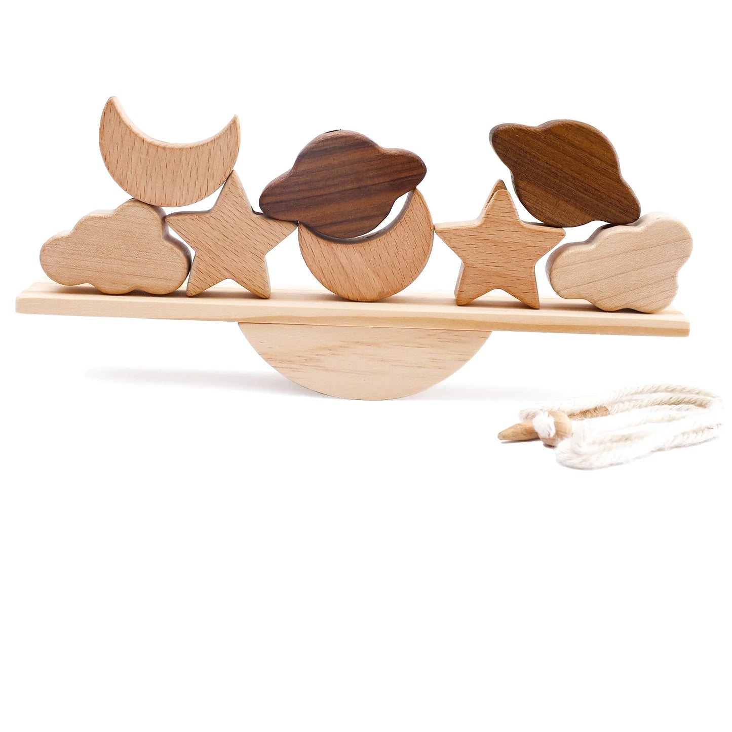 Jeux de Balance en Bois - Thème Ciel