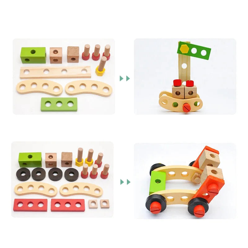 Kit de Bricolage en Bois avec Modèles