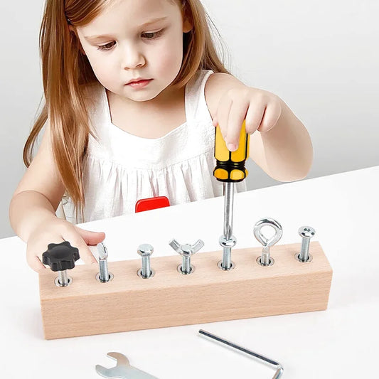 Kit de Vis pour Enfant -Entrainement Motricité