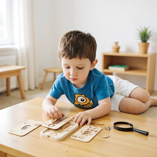 Puzzle en Bois Corps Humain