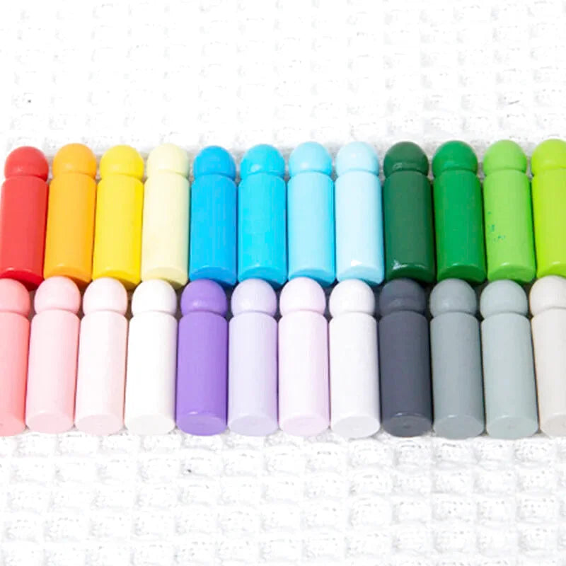 Puzzle Tri des Couleur en Bois