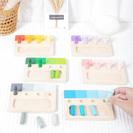 Puzzle Tri des Couleur en Bois